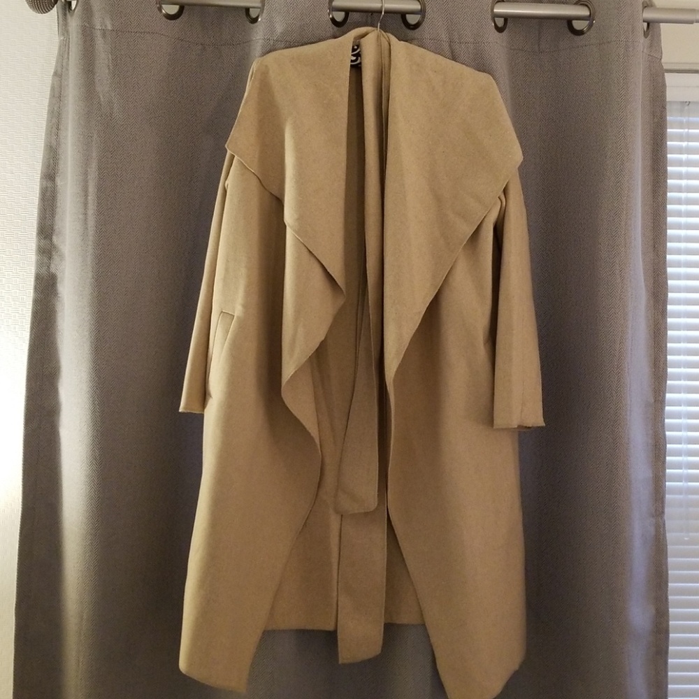 Lightweight Camel Wrap Jacket